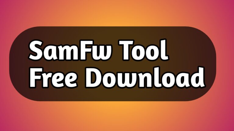 SamFw Tool Free Download
